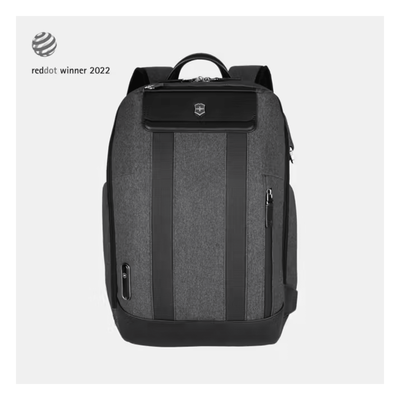 Mochila Urbana / Nylon-Cuero / 17L / Laptop 14" / 42x19x30 cm / 1.1 kg / 138x75x118 in | SIERRA STORE