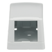 PANDUIT CBX1WH-A - Caja de Montaje en Superficie / 1 Puerto Mini-Com / Bajo Perfil / ABS / 26.3 x 23.2 x 48.1 mm | SIERRA STORE