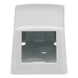 PANDUIT CBX1WH-A - Caja de Montaje en Superficie / 1 Puerto Mini-Com / Bajo Perfil / ABS / 26.3 x 23.2 x 48.1 mm | SIERRA STORE