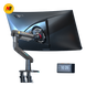 Soporte Mecánico para Monitor / 32" a 60" / Carga 2-20 kg (4.4-44 lbs) / VESA 75x75 y 100x100 mm / Iluminación RGB / Resorte de Alta | SIERRA STORE