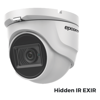 Cámara Eyeball TURBOHD / 4K UHD 8 MP / Gran Angular 102.2° / Lente 2.8 mm / IR EXIR 30 m (98.4 ft) / IP67 / TVI-AHD-CVI-CVBS | SIERRA STORE