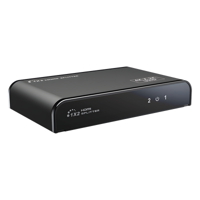 Divisor (Splitter) HDMI 4K de 1 entrada a 2 salidas / Soporta 4K×2K / HDMI 2.0 /  HDCP 2.2 / HDMI 3D / Longitud del cable de Entrada | SIERRA STORE