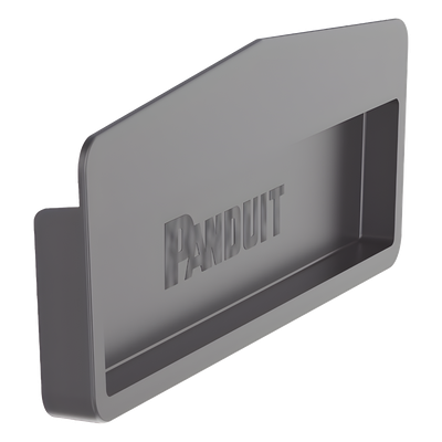 PANDUIT FREC12X4LBL - Tapa Final para Canaleta / 12x4 / Instalación a Presión / Radio de Curvatura 50.8 mm / 1.67x0.08x11.38 ft / Negro | SIERRA STORE
