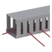 PANDUIT G3X3LG6 - Canaleta Ranurada de PVC / 3.25 in Ancho / 3.12 in Alto / 6 ft (1.8 m) Largo / Tipo G / Gris Claro | SIERRA STORE