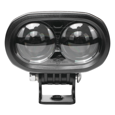 Luz LED de Advertencia Peatonal / Punto Azul Proyectado / 12-80 VCC / IP67 / Aluminio y Policarbonato / 4.7 x 4.1 x 2.6 in | SIERRA STORE