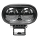 Luz LED de Advertencia Peatonal / Punto Azul Proyectado / 12-80 VCC / IP67 / Aluminio y Policarbonato / 4.7 x 4.1 x 2.6 in | SIERRA STORE