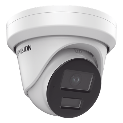 HIKVISION DS-2CD3346G2H-LISU - Cámara Turret IP / 4 Megapixel / Dual Light 40 m (131.2 ft) / DarkFighter S / WDR 130 dB / IP67 / Audio | SIERRA STORE