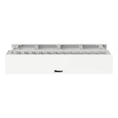 PANDUIT NM2WH - Organizador de Cables Horizontal / Alta Densidad / Doble Frontal y Posterior / Rack 19 in / 2UR / Categoría 6 y 10G | SIERRA STORE