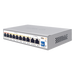 Switch PoE Administrable en la Nube / 8 Puertos 10/100 Mbps PoE / 2 Puertos Uplink Gigabit / Presupuesto PoE 100 W / Alcance PoE 250 m | SIERRA STORE