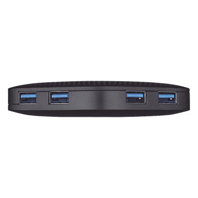 Hub USB Portátil / 4 Puertos USB 3.0 / Plug and Play / 71 x 71 x 16.6 mm (2.8 x 2.8 x 0.65 in) / Compatible Windows, macOS, Linux | SIERRA STORE
