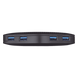 Hub USB Portátil / 4 Puertos USB 3.0 / Plug and Play / 71 x 71 x 16.6 mm (2.8 x 2.8 x 0.65 in) / Compatible Windows, macOS, Linux | SIERRA STORE