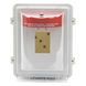 Protector Universal para Estación Manual / Policarbonato UV / Empotrado 4 pulgadas / NEMA 3R / -40°F a 250°F / UL/cUL/ADA | SIERRA STORE
