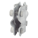 LINKEDPRO BY EPCOM LP-PC - Placa Crucero / Acero Galvanizado / Agarre 1000N / Cable hasta 18.2 mm / 0.06 ft | SIERRA STORE