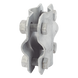 LINKEDPRO BY EPCOM LP-PC - Placa Crucero / Acero Galvanizado / Agarre 1000N / Cable hasta 18.2 mm / 0.06 ft | SIERRA STORE