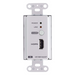 Transmisor HDMI / 4K 60Hz 4:2:0 / HDBaseT-Lite 40m / PoH / Placa de pared US / 131 pies | SIERRA STORE