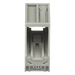 PANDUIT CADIN1IG - Adaptador de 1 Puerto / Riel DIN 35 mm (1.38 pulgadas) / Policarbonato UL94V-0 / Color Gris Internacional | SIERRA STORE