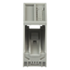 PANDUIT CADIN1IG - Adaptador de 1 Puerto / Riel DIN 35 mm (1.38 pulgadas) / Policarbonato UL94V-0 / Color Gris Internacional | SIERRA STORE