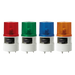 Baliza LED con Sirena / 5 Tonos 105 dB / 4 Patrones de Destello / 110-220 VCA / IP54 | SIERRA STORE