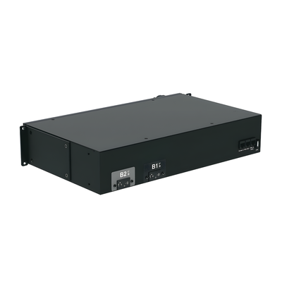 PANDUIT P16D12M - PDU Monitoreable / 16 Salidas 5-20R / Entrada NEMA L5-30P / Horizontal 19 in / 120 Vca / 30 A / 2 UR | SIERRA STORE