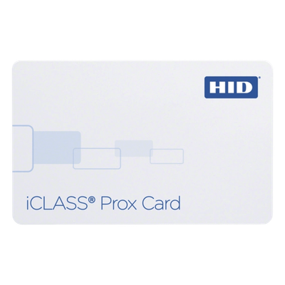 Tarjeta de Proximidad iCLASS / 32kb / PVC / Formato H10301 26-bit / Diseño Delgado / Mínimo 100 unidades | SIERRA STORE