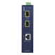 Convertidor de Medios Industrial / 1x Ethernet 10/100/1000 Base-T / 2x SFP 100/1000/2500 Base-X / -40 a 75°C / 12-48V DC | SIERRA STORE