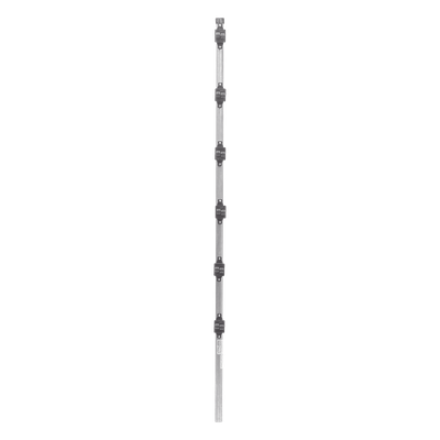 EPCOM INDUSTRIAL SYS-POST-10 - Poste para Cerca Electrificada / 6 Aisladores de Paso / Acero Galvanizado Calibre 18 / Altura 1.4 m | SIERRA STORE