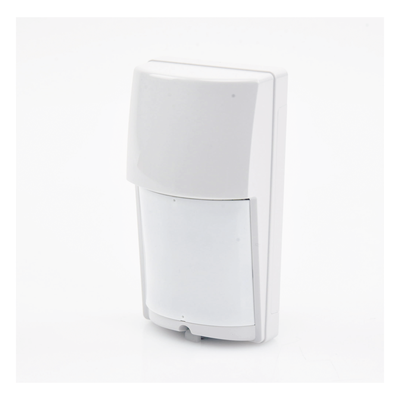 Sensor PIR / Interior-Exterior / Cobertura 12 x 15 m (39.4 x 49.2 ft) / Doble Blindaje Conductivo / Sensor de Luz Día-Noche / Alambrico | SIERRA STORE