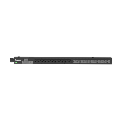 PANDUIT P22B09M - PDU Básico / 22 Salidas NEMA 5-20R / Entrada NEMA L5-30P / 120 Vca / 30A / Cable 3m (10 ft) / Montaje Vertical 0U | SIERRA STORE