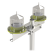 EPCOM INDUSTRIAL EIGSLSEDOBLE - Lámpara de Obstrucción Tipo L-810 / Autónoma Solar / Luz Fija o Intermitente / IP68 / Fotocélula | SIERRA STORE