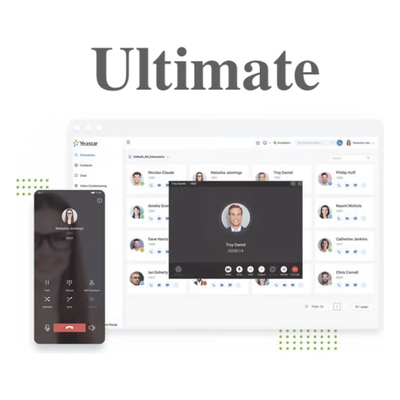 Extensión anual PBX cloud / Ultimate Edition / 500 min grabación / 5 dispositivos por extensión / FXO/FXS / CRM+SBC integrados | SIERRA STORE