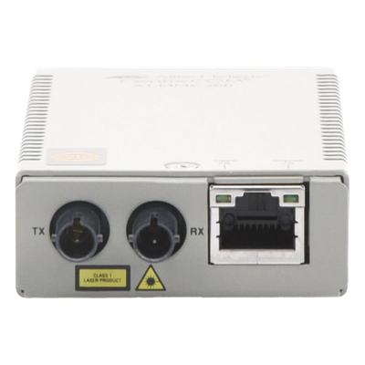 Convertidor de Medios / Fast Ethernet a Fibra Óptica / Multimodo ST / 2 km / Auto-MDI/MDIX / Jumbo Frames 10 KB | SIERRA STORE