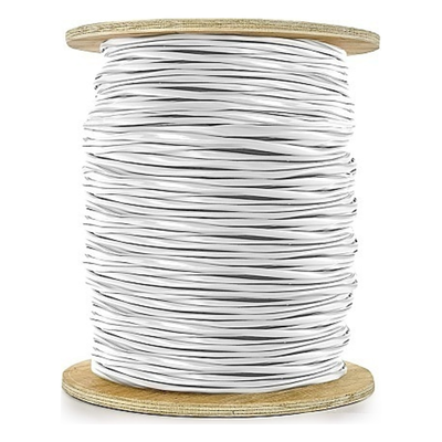 Carrete de Cable / 2 x 14 AWG / Blindado / Plenum / 305 m (1000 pies) / Blanco / Audio, Seguridad y Control | SIERRA STORE
