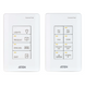Panel de control / 8 botones personalizables / Ethernet 10/100Base-T / 2 puertos RS-232 / 2 canales relay / Montaje en superficie | SIERRA STORE