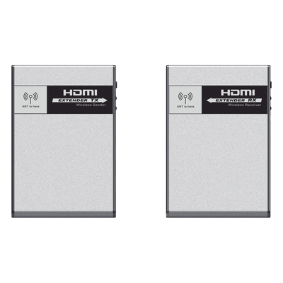 Kit Extensor Inalambrico de HDMI (Cero Cables) / Soporta 4K a 30 Metros de Distancia / Cero Latencia / 60 G / Libre de Interferencias | SIERRA STORE