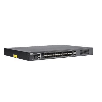 Switch de Distribución de Fibra / 23 Tbps / 20 Puertos SFP+ 10G / 4 Puertos SFP28 25G / 2 Puertos QSFP+ 40G / Modular | SIERRA STORE