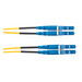 PANDUIT F92ELLNLNSNM001 - Jumper de Fibra Óptica Monomodo / OS2 9/125 / LC-LC Duplex / LSZH / 1 m (3.28 ft) / Amarillo | SIERRA STORE