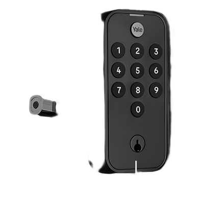 CERRADURA DIGITAL YED 210 / ACCESO POR CÓDIGO Y LLAVE / AUTOBLOQUEO AUTOMÁTICO / INSTALACIÓN FÁCIL / 20 CÓDIGOS / PROTECCIÓN IPX5 / | SIERRA STORE
