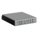 HIKVISION DS-QAPPU1212-N - Procesador de Audio en Red / 12 Canales / DSP 24 bits / 4 Puertos Gigabit PoE / AES67 / USB Type-C para | SIERRA STORE