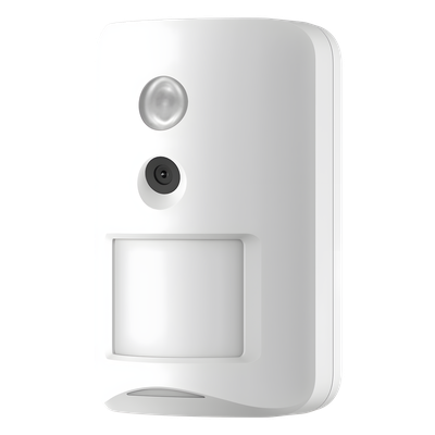 HIKVISION DS-PD201PC10-WB - Detector PIR Inalámbrico con Cámara / 320 x 240 / Inmunidad Mascotas 24 kg / 10 m (32.8 ft) / 90° | SIERRA STORE