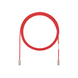 PANDUIT UTP28SP0.5MRD - Cable de Parcheo UTP / Cat6 / 28AWG Diámetro Reducido / 0.5 m (1.64 ft) / RJ45 / Rojo | SIERRA STORE