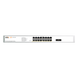 Switch Administrable PoE / 16 Puertos Gigabit PoE af/at / 2 SFP / 36 Gbps / Presupuesto PoE 240 W / Cloud Gratuito | SIERRA STORE