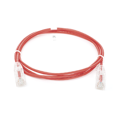 LINKEDPRO BY EPCOM LP-UT6-150-RD-28 - Cable de Parcheo Slim UTP / Cat6 / 1.5 m (4.92 ft) / 28 AWG / 1 Gbps / Rojo | SIERRA STORE