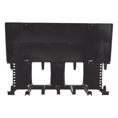 PANDUIT PR2HF4 - Organizador de Cables Horizontal / 19in / 4UR / Cubierta Magnética de Doble Bisagra / ABS / 1.33ft de Profundidad | SIERRA STORE