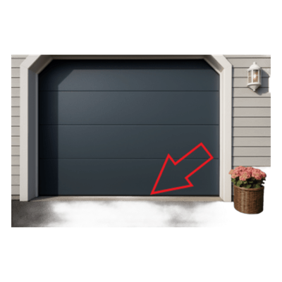 ACCESSPRO AC-SEAL12 - Sello Plastico Rigido / Flexible P/ Puertas D/ Garage D/ 12 Pies D/ Ancho | SIERRA STORE