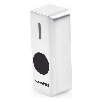 ACCESSPRO ACCESST3W - Botón de Salida sin Contacto / IR / Distancia Ajustable 4 a 15 cm / Temporizador 0.3 a 30 s / IP68 / 12VDC | SIERRA STORE