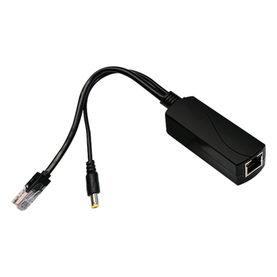 Splitter PoE / IEEE 802.3af/at / 30W / Puerto Gigabit / Salida DC 12V 2A / Indicadores LED | SIERRA STORE