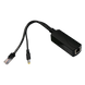 Splitter PoE / IEEE 802.3af/at / 30W / Puerto Gigabit / Salida DC 12V 2A / Indicadores LED | SIERRA STORE