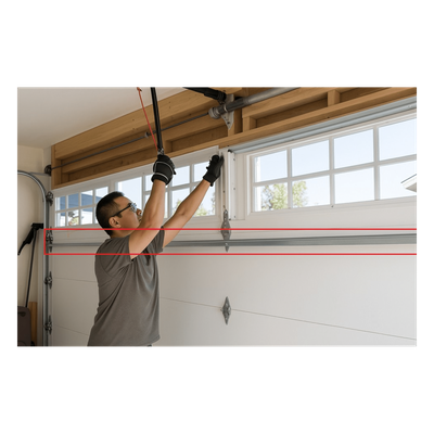 ACCESSPRO AC-SOP16 - Soporte de Refuerzo para Puerta de Garage / Acero Galvanizado Calibre 22 / 16 pies (52.5 ft) / Instalación Rápida | SIERRA STORE
