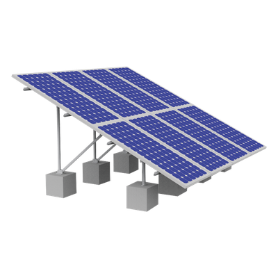 Montaje para Panel Solar, Riel de 2100mm para Módulos con Espesor de 40mm, Velocidad de Viento Máx. 151km/h | SIERRA STORE