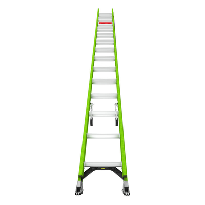 Escalera de Extensión / Aluminio + Fibra de Vidrio / 8.5 m (27.9 ft) / Capacidad 136 kg / Peso 24.31 kg / Escalones Antifatiga / | SIERRA STORE